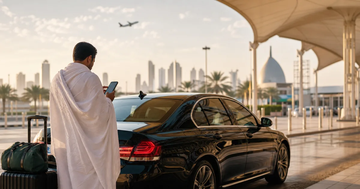 How to Book a Taxi in Saudi Arabia Without a Local SIM Card - Umrah taxi travel guide