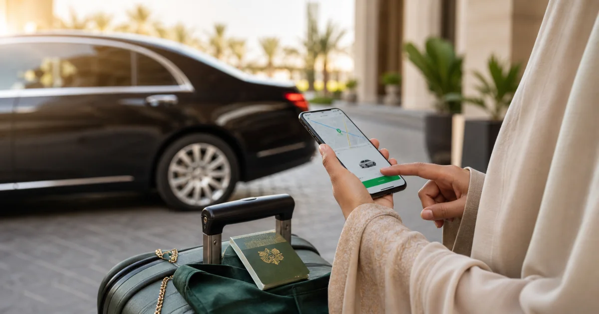 How to Pre-Book an Airport Taxi in Saudi Arabia on WhatsApp - Umrah taxi travel guide