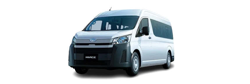 Toyota HiAce group vehicle for a private Makkah to Jeddah transfer