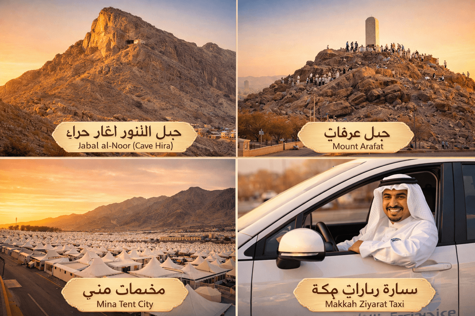 Makkah Ziyarat Taxi: Complete Holy Sites Tour Guide