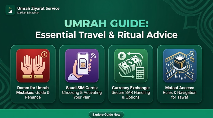 Umrah Guide: Damm for Umrah Mistakes